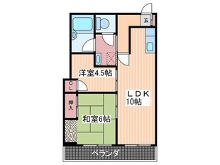 マンションサカエの物件間取画像